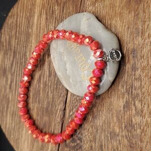B2238 lizas orange fire‎ bracelet